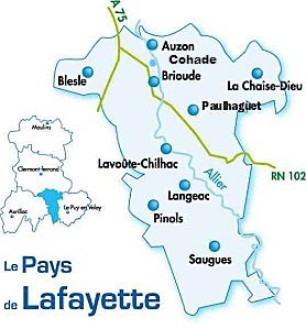 Territoire du Pays de La Fayette